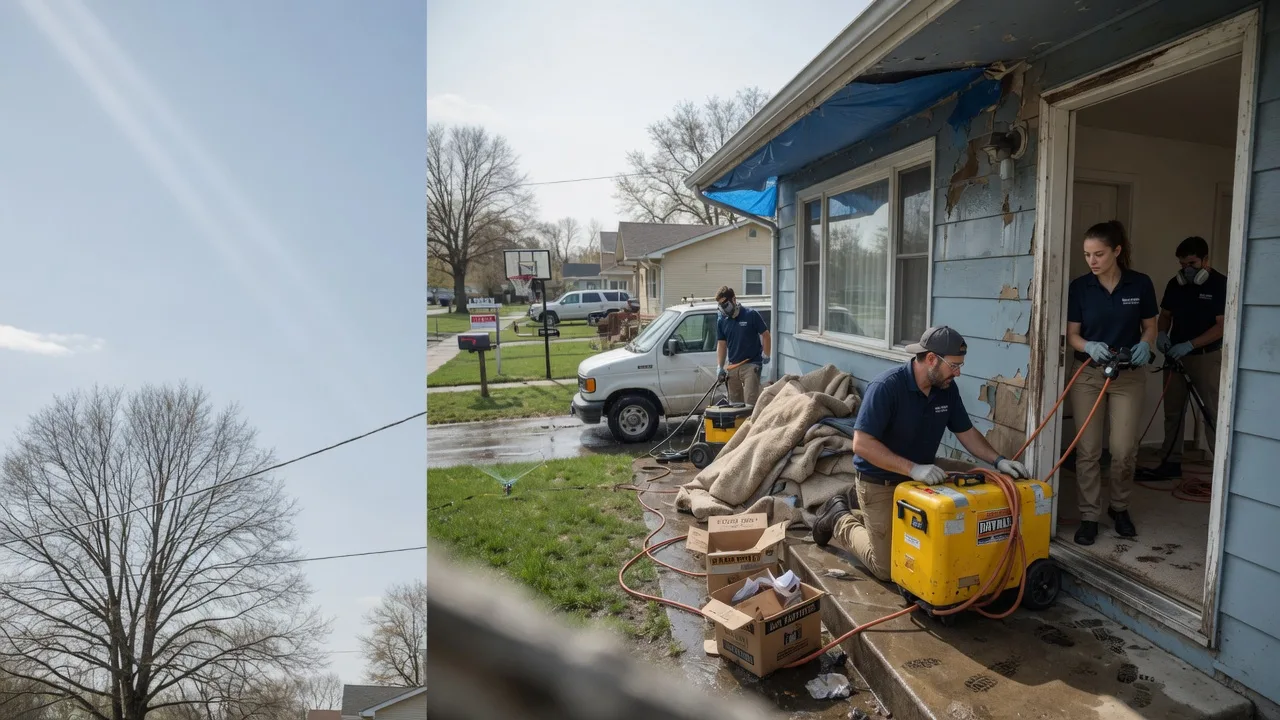 Basement Flood Cleanup in Madison, NE near me